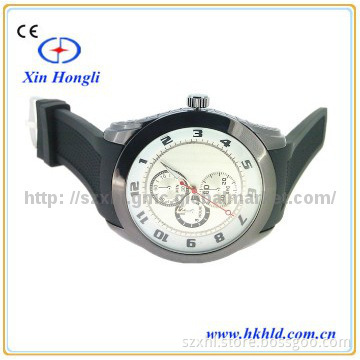New silicone strap watch for men